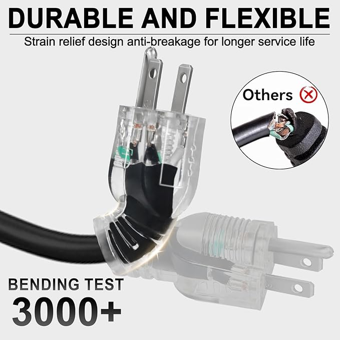 6FT 12/3 Outdoor Extension Cord - Image 4