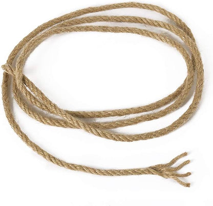 Tenn Well 5mm Jute Rope, 100 Feet 4Ply Twisted Heavy Duty and Thick Twine Rope - Image 4