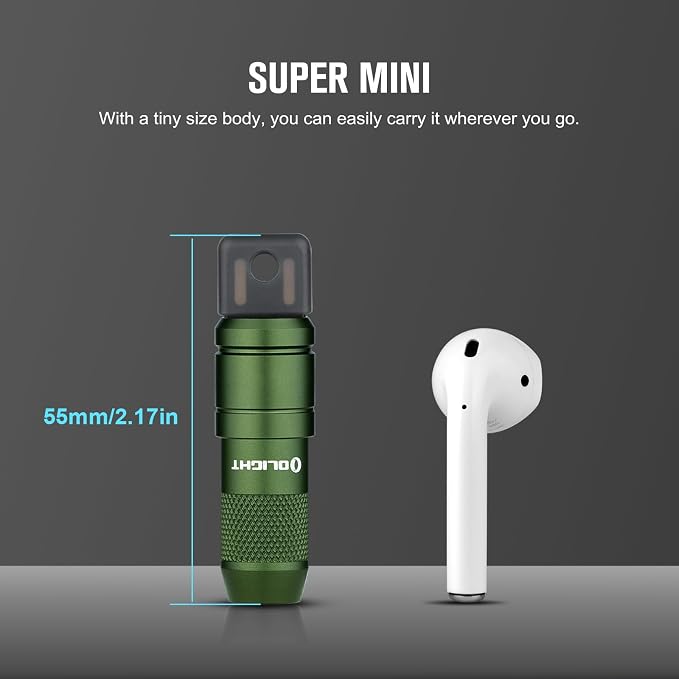 OLIGHT IMINI 2 EDC Rechargeable Keychain Flashlight, 50 Lumens Compact and - Image 6