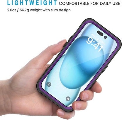 Lanhiem for iPhone 15 Case, IP68 Waterproof Dustproof Shockproof Cases - Image 4