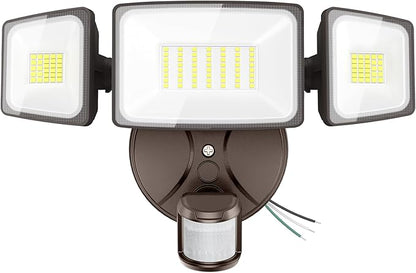 Onforu 75W LED Flood Light Motion Sensor Outdoor, 7000lm Dusk to Dawn Flood by Onforu