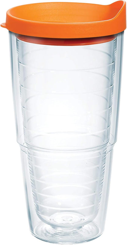 Tervis Clear & Colorful Lidded Made in USA Double Walled Insulated Tumbler by TervisTumblerCompany