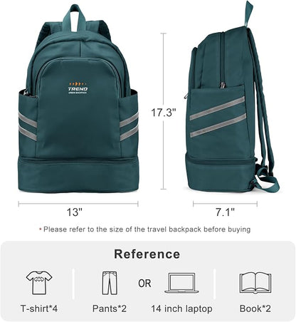 coofay Gym Backpack for Women Waterproof Backpack - Image 2