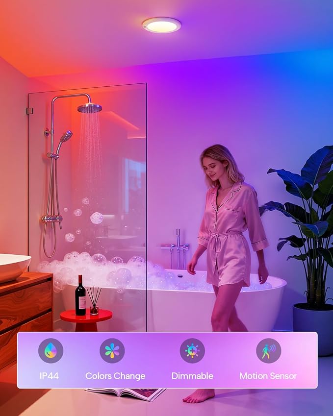 wowatt Rechargeable Shower Light - Image 2