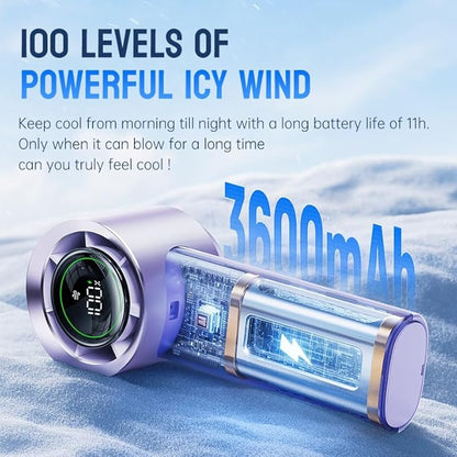MUXNW Mini Turbo Jet Fan: Portable Small Pocket Handheld Personal Rechargeable - Image 6