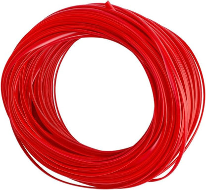 GORGECRAFT 30m*5mm Rattan Weaving Wicker Outdoor Red Synthetic Rattan Roll by GORGECRAFT