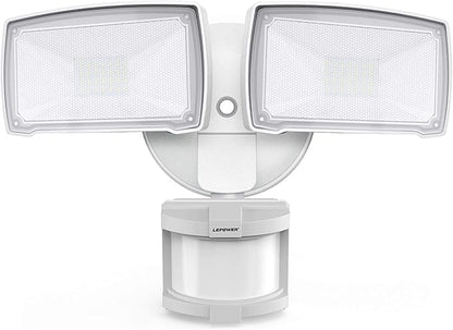 LEPOWER 30W LED Security Lights Motion Sensor Outdoor, IP65 Waterproof by LEPOWER