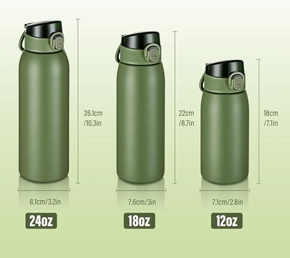 Insulated Water Bottle 18 oz - Image 7