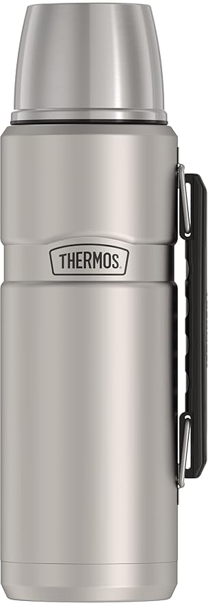 THERMOS Stainless King Vacuum-Insulated Beverage Bottle, 40 Ounce, Matte by Thermos