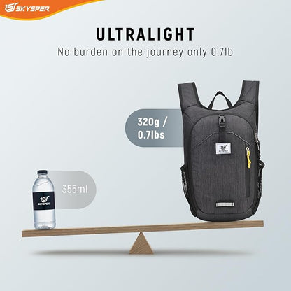 SKYSPER 10L Hiking Backpack Small Foldable Daypack Packable Lightweight Hiking - Image 4