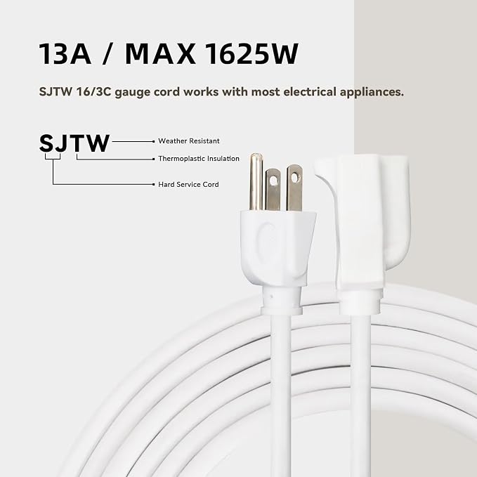15ft Outdoor Extension Cord - Image 6