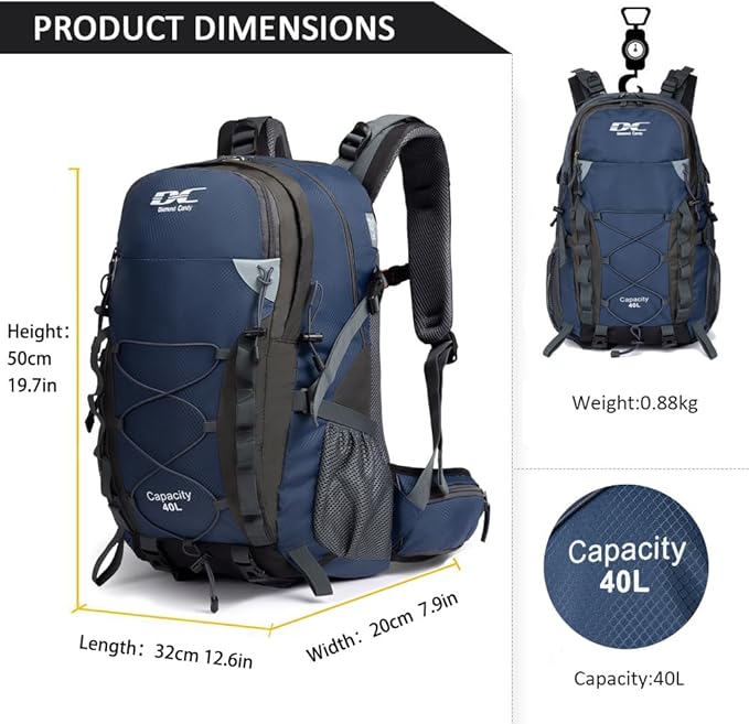 Diamond Candy Waterproof Hiking Backpack - Image 6