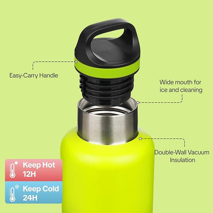 BJPKPK Insulated Water Bottle 32OZ Stainless Steel Water Bottle - Image 2
