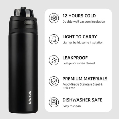 BJPKPK 25oz Insulated Water Bottle - Image 3