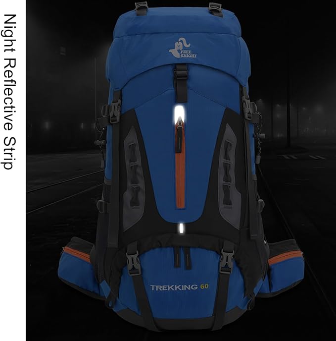 Bseash 60L Hiking Camping Backpack - Image 6