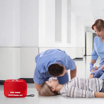 AED First Kit with CPR, Gauze Pads, and Cleansing Wipes - Image 7
