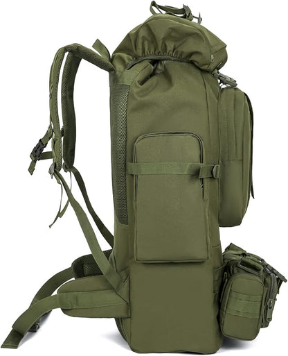 100L Camping Hiking Backpack, Molle military Tactical rucksack backpack - Image 4