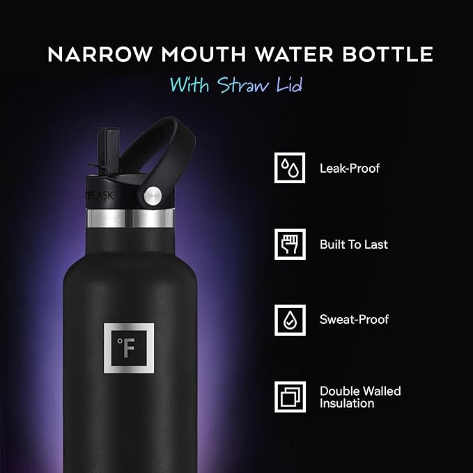 IRON °FLASK Camping & Hiking Hydration Flask - Image 2