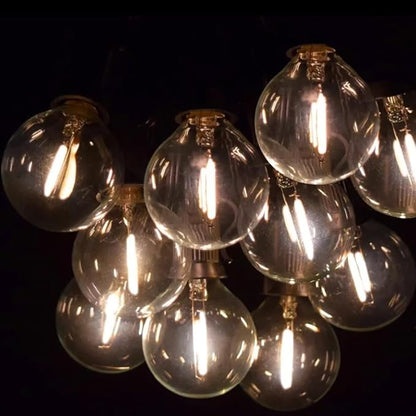 Lampat String Lights, LED 25Ft G40 Globe String Lights - Image 3