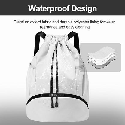 Hoedia Sports Drawstring Backpack - Image 4