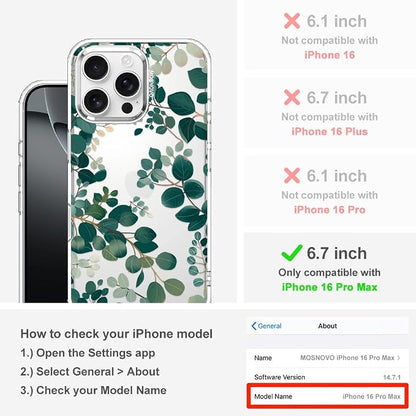 MOSNOVO Case for iPhone 16 Pro Max - Image 2