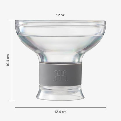 Frozen Margarita & Cocktail Chiller Glasses | Set of 2 | 12 OZ Unbreakable - Image 5