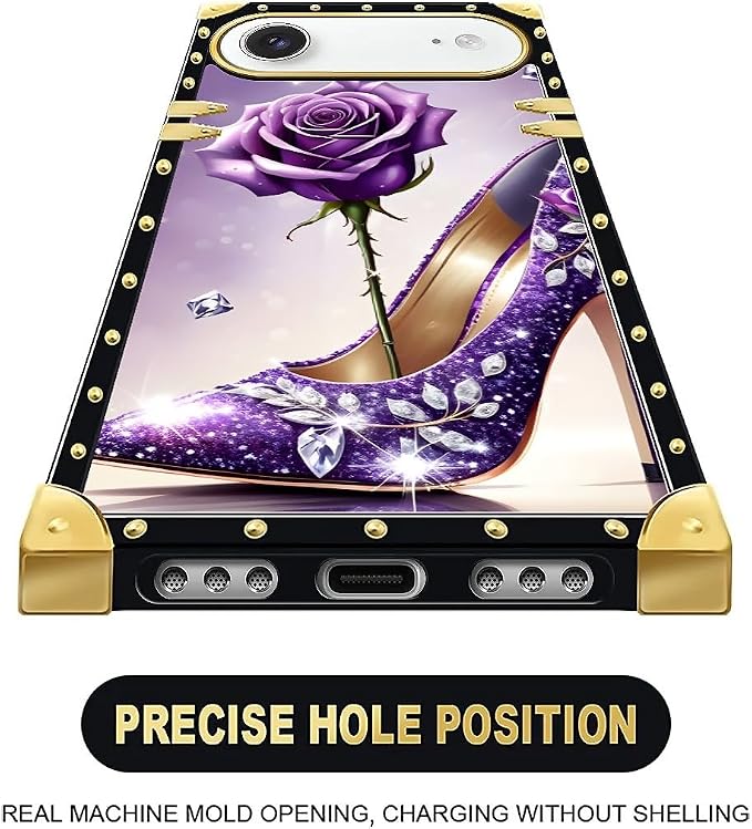 for iPhone 17 Air Case Luxury Golden Decoration - Image 5