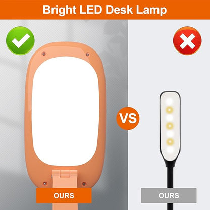 Akejrym LED Desk Lamp for Office Home & Battery Operated Lamp Rechargeable Lamp - Image 5