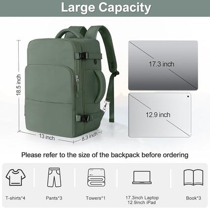 Sinaliy Travel Backpack, Carry on Flight Approved Backpack - Image 9