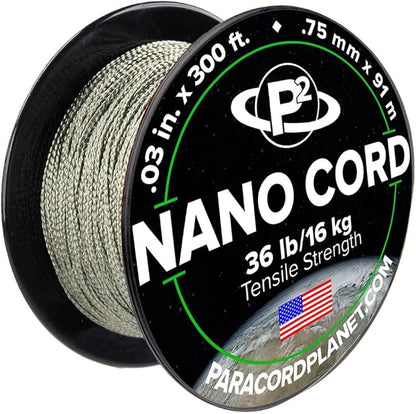 Paracord Planet Nano Cord –Lightweight Nylon Nano Paracord – Great by ParacordPlanet