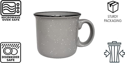14oz Ceramic Campfire Coffee Mug - Image 5