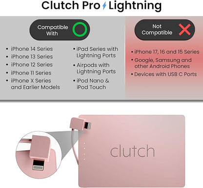 Clutch Pro – World's Thinnest iPhone Charger – Portable Power Bank 5000mAh – - Image 2