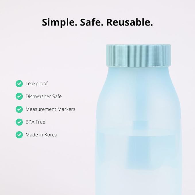 BLUE GINKGO Collapsible Water Bottle – Lightweight, Foldable Silicone Bottle - Image 7