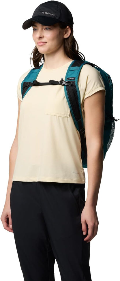 Columbia Unisex Echo Mountain 25L Backpack, River Blue/Black, One Size - Image 6