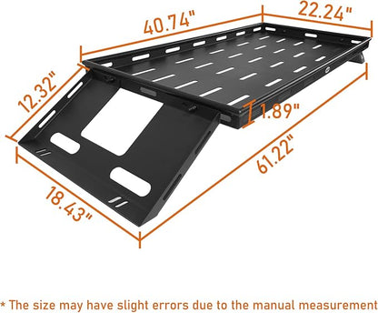 Hooke Road Rear Trunk Cargo Rack Basket Tray - Image 9