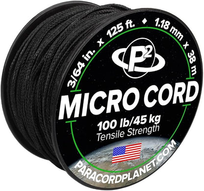 Paracord Planet Micro Paracord – Thin Braided Cord by ParacordPlanet