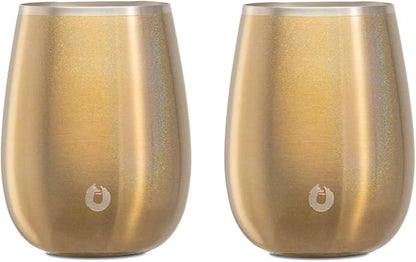 SNOWFOX Premium Vacuum Insulated Stainless Steel Grand Pinot Wine Glass by Snowfox