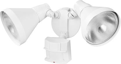 Globe Electric 17000273 180-Degree 240 W Twin Head White Hardwired Motion - Image 5