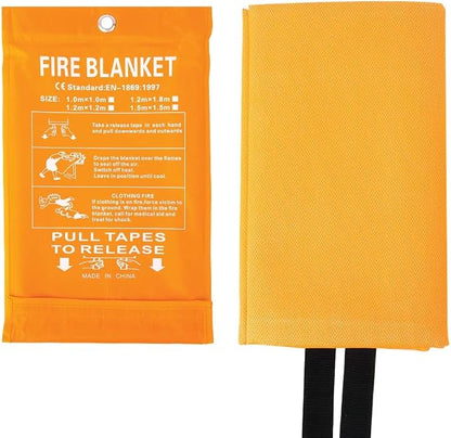 Parcil Safety SB-100 Silicone Coated Emergency Fire Blanket Emergency Kit Fire - Image 6