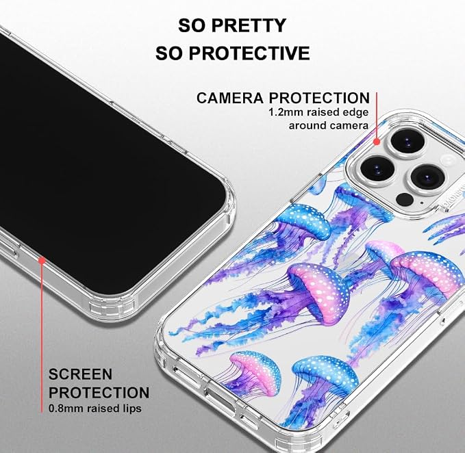 MOSNOVO for iPhone 16 Pro Case, Shockproof Military-Grade Protection 6.6ft Drop - Image 4