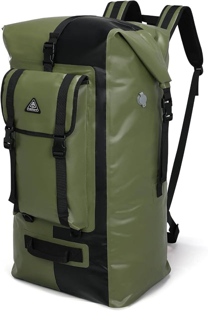Haimont Waterproof Dry Backpack IPX7 Roll-top Dry Large Marine Dry Bag by Haimont