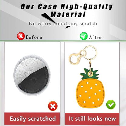 Leather Keychain Holder Case Compatible - Image 4