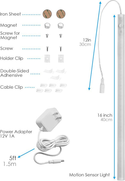 Under Cabinet Lighting, Motion Sensor Lights Indoor Plug in - Image 7