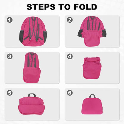 HOLYLUCK 20L lightweight packable Hiking Daypack Foldable Backpack - Image 5