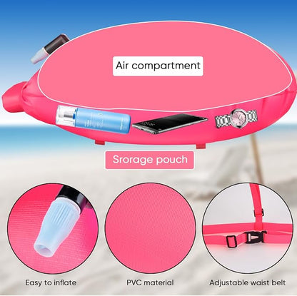 Swim Buoy for Open Water, 20L Swim Safety Float Waterproof Dry Bag for Swimmers - Image 5