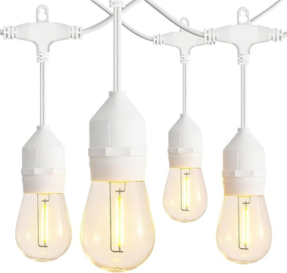 Banord Outdoor String Lights, 50FT Waterproof Patio Lights by Banord