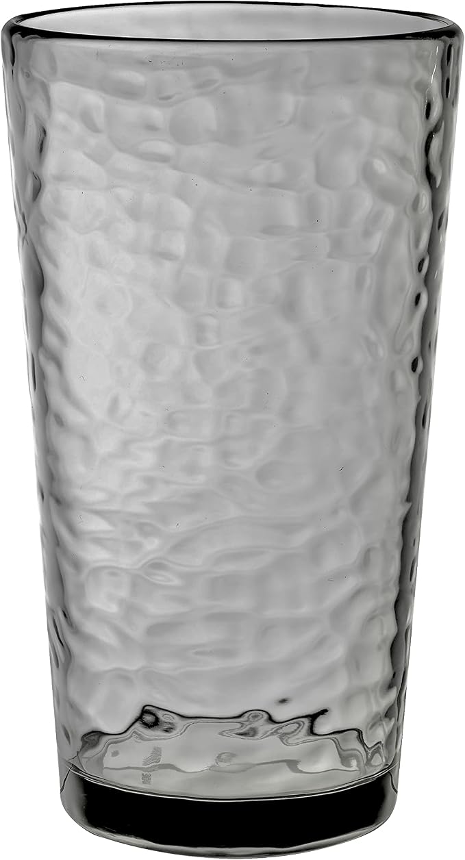 KLIFA- NICE- 20 ounce, Acrylic Highball Drinking Glasses, Stackable Plastic by KLIFAHome