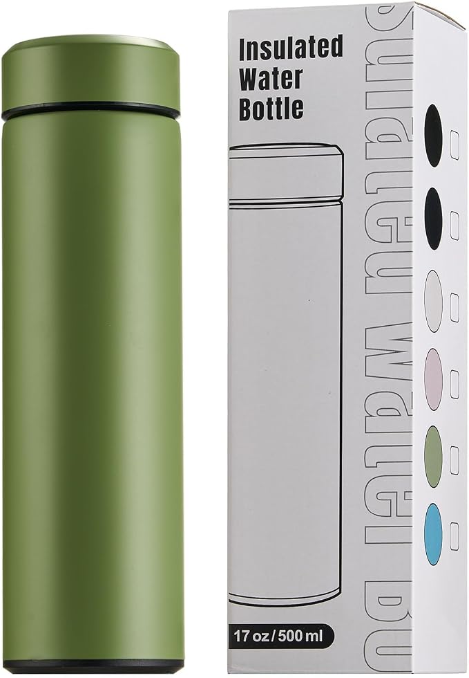 PARACITY Insulated Water Bottle, 15 oz Stainless Steel Water Bottles, Double - Image 2
