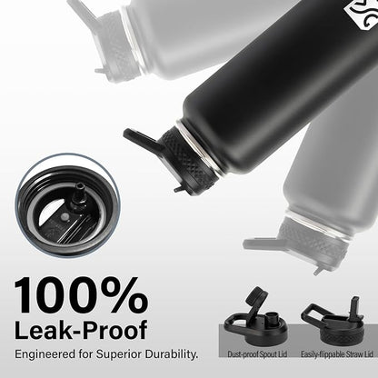 DYSANKY 40 oz Insulated Water Bottle | Thickened Stainless Steel Vacuum Metal | - Image 7