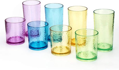KX-WARE 14-ounce and 20-ounce Acrylic Glasses Plastic Tumbler, Dishwasher Safe by KX-WARE